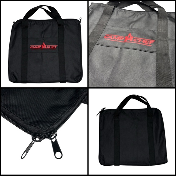 Heavy Duty Double Sided Griddle Grill w/Carry Bag - Picture 10 of 12